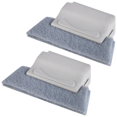 108106 Губка-щетка для труднодоступных мест (оконных рам, углов, щелей) 2шт