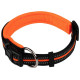 108131 Ошейник для собак регулируемый светоотражающий (48-60см) оранжевый