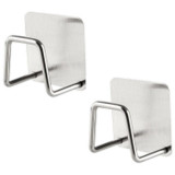 108195 Держатель для губки BHB-6, 5х5х3см (нерж.) 2шт