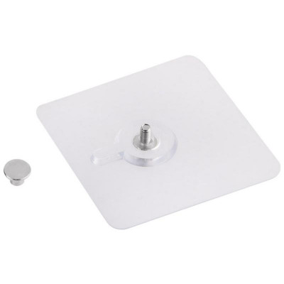 108490 Крючки самоклеящиеся винтовые для полок/картин, 2шт-1