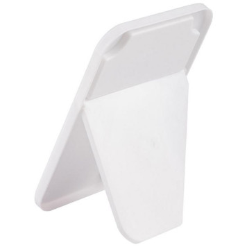 108713 Зеркало косметическое настольное 'Рыжий кот' 14х20см, цвет белый-1