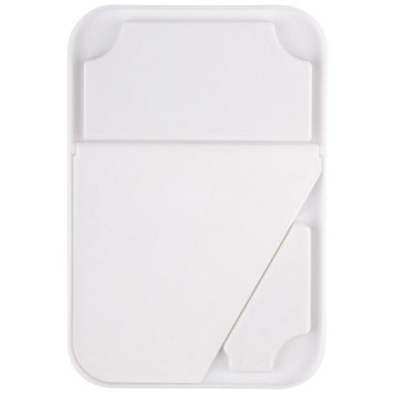 108713 Зеркало косметическое настольное 'Рыжий кот' 14х20см, цвет белый-3