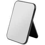 108714 Зеркало косметическое настольное 'Рыжий кот' 14х20см, цвет черный