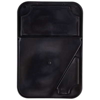 108714 Зеркало косметическое настольное 'Рыжий кот' 14х20см, цвет черный-2