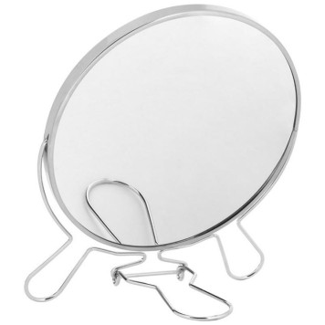 108715 Зеркало косметическое 'Рыжий кот' (двустороннее, D17см)-1