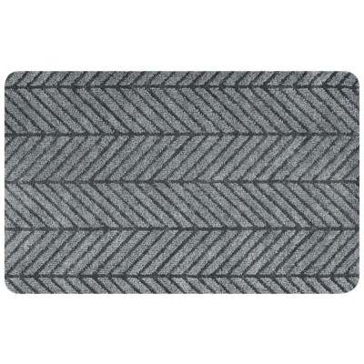 108729 Коврик придверный 'Рыжий кот' 50х80см, серый DM1-1