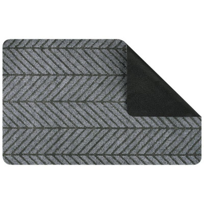 108729 Коврик придверный 'Рыжий кот' 50х80см, серый DM1-2