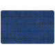 108731 Коврик придверный 'Рыжий кот' 50х80см, синий DM2