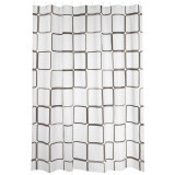 108743 Занавеска для ванной 'Рыжий кот' PEVA Квадраты