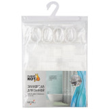 108745 Занавеска для ванной SC-EV-03 'Рыжий кот' EVA 3D эффект Геометрия