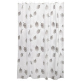 108748 Занавеска для ванной SC-EV-06 'Рыжий кот' PEVA Листья