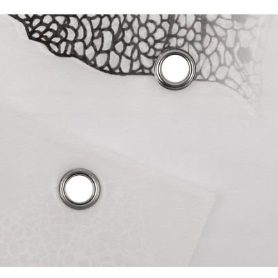 108748 Занавеска для ванной SC-EV-06 'Рыжий кот' PEVA Листья-3