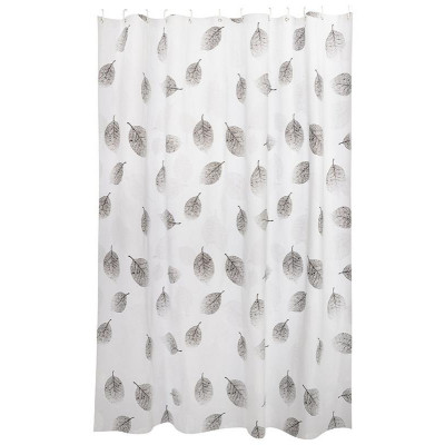 108748 Занавеска для ванной SC-EV-06 'Рыжий кот' PEVA Листья