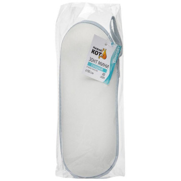 108793 Зонт мини складной 90см (в чехле-капсуле) серый-4