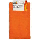 108918 Тряпка для пола из микрофибры 'Рыжий кот', оранжевый, размер 50х60см