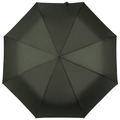 108967 Зонт полуавтоматический складной 98см (полиэстер) зеленый-2