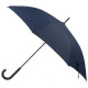 108969 Зонт-трость полуавтоматический складной 104см (полиэстер) синий