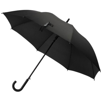 108971 Зонт-трость полуавтоматический складной 119см (полиэстер) черный