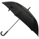108973 Зонт-трость полуавтоматический 120см (полиэстер) черный
