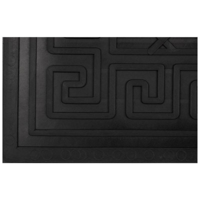 108978 Коврик напольный 'Рыжий кот' 'Версаче' ПВХ грязесборный 60х35см-2