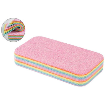 109044 Салфетка из микрофибры многослойная 12в1 Рыжий кот