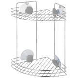 109066 Полка угловая 2-ярусная W2672 STONE 'Рыжий кот'