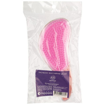 109108 Расческа для волос массажная ' Идеальная' с наполнителем ' Капля' BR-09-3