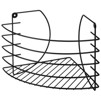 109119 Полка угловая с держателем для телефона Scaffali (23х23х22см) полимерное покрытие-1