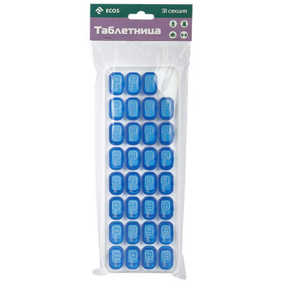 109146 Таблетница Ecos, 31 секция-3
