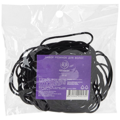 109184 Набор резинок для волос ' Идеальная' , 100шт-3