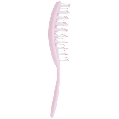 109195 Расческа для волос массажная ' Идеальная' продувная, со спиралевидным основанием BR-02-1