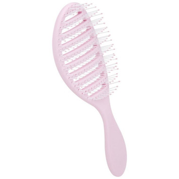 109195 Расческа для волос массажная ' Идеальная' продувная, со спиралевидным основанием BR-02