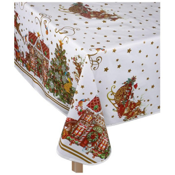 109358 Скатерть с бейкой 140х110см коллекция ' Флер' , ' Перспектива' (6975)