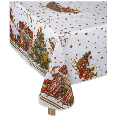 109358 Скатерть с бейкой 140х110см коллекция ' Флер' , ' Перспектива' (6975)