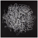 109378 Резинки для волос прозрачные ' Идеальная' , 250шт