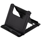 109484 Подставка для телефона складная, регулировка угла наклона, черный