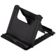 109484 Подставка для телефона складная, регулировка угла наклона, черный