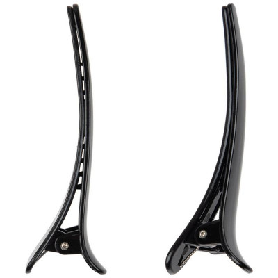 109560 Набор зажимов для волос, черные, 4 шт-1