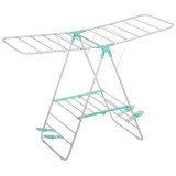 109603 Сушилка для белья CD-03 'Рыжий кот' напольная двухуровневая с держателями для обуви 133х50х92см