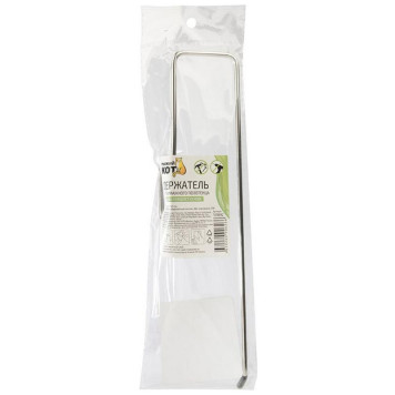 109692 Держатель для бумажного полотенца 'Рыжий кот' на самоклеящейся основе, 27х6х6.5см-3