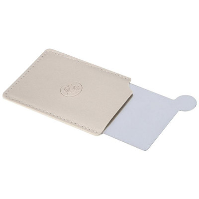 109699 Зеркало карманное небьющееся в чехле, с ручкой ' Идеальная' -3