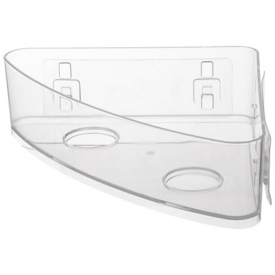 109747 Полка для ванной подвесная угловая CRYSTAL 'Рыжий кот'-1