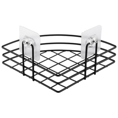 109754 Полка подвесная угловая BLACK 'Рыжий кот' 17.5х17.5х4см-2