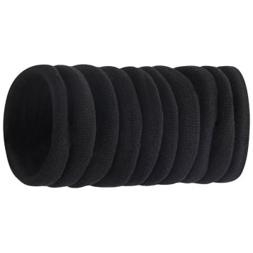 109817 Набор резинок для волос ' Идеальная' черные (10шт)-2