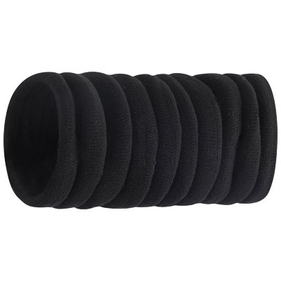 109817 Набор резинок для волос ' Идеальная' черные (10шт)-2