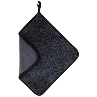 109829 Салфетка из микрофибры двухсторонняя (гладкая+ворс) 'Рыжий кот' 30х30см-2