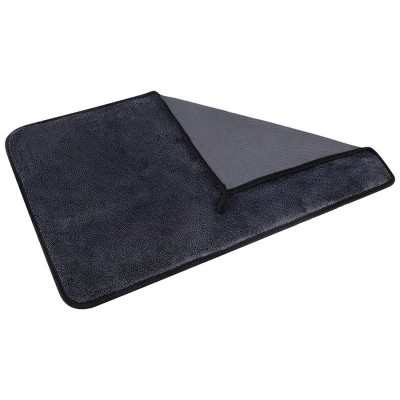 109830 Салфетка из микрофибры двухсторонняя (гладкая+ворс) 'Рыжий кот' 40х60см-1