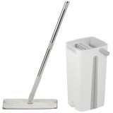109965 Швабра для пола Helper с насадкой из микрофибры и ведром с механизмом отжима 'Рыжий Кот'