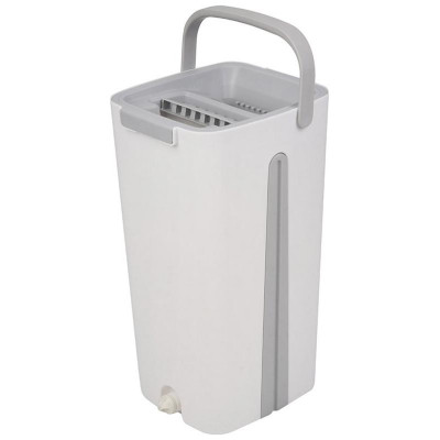 109965 Швабра для пола Helper с насадкой из микрофибры и ведром с механизмом отжима 'Рыжий Кот'-1