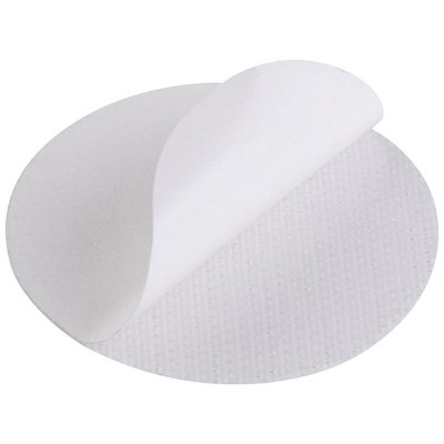 110047 Липучки-крепления самоклеящиеся круглые ' Рыжий Кот' , 5шт, белый-2